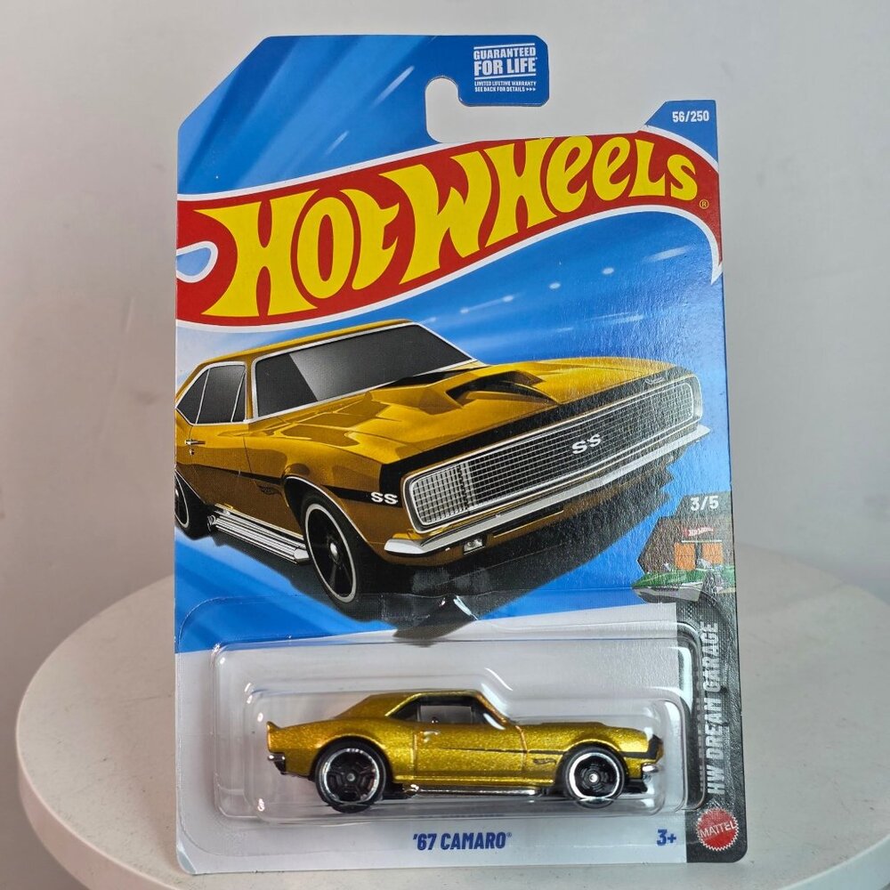 2026 Hot Wheels '67 Camaro Gold